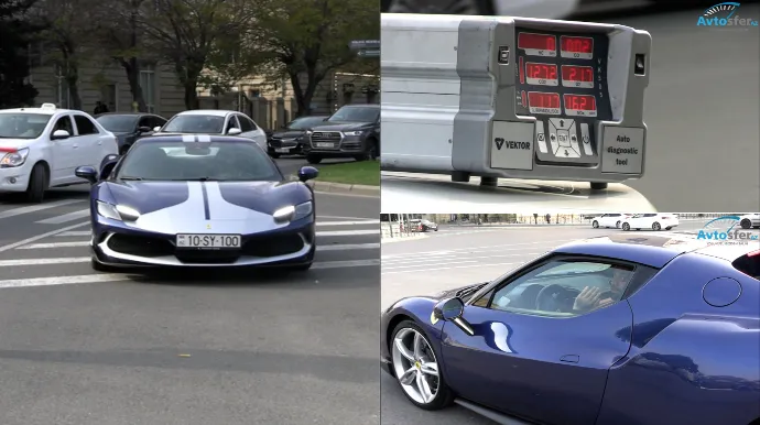 850 minlik maşınla reyddə saxlanılan sürücü 50 manat CƏRİMƏLƏNDİ – 10-SY-100