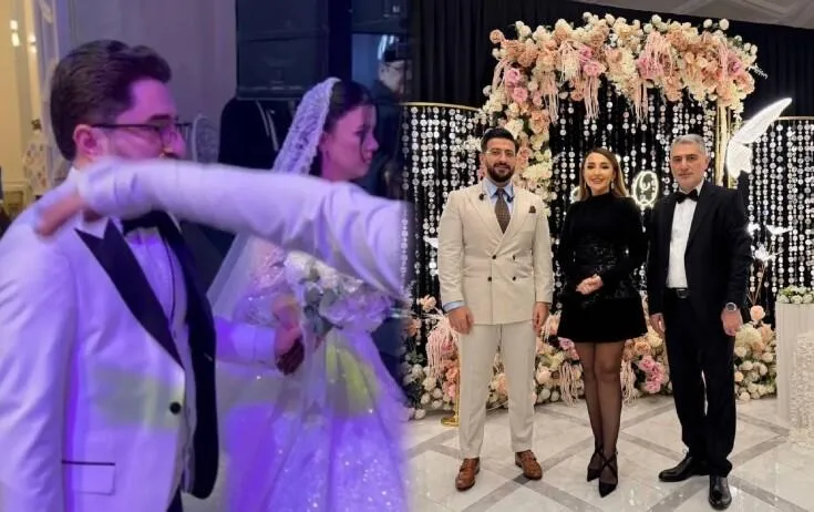 Xalq artistinin oğlunun toyudur - VİDEO